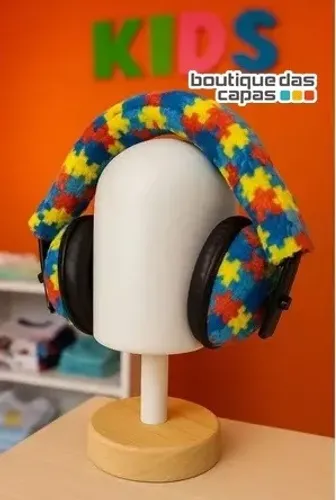 Abafador Auricular Infantil Redução de Ruído Suave Ideal para Crianças e Jovens Autista
