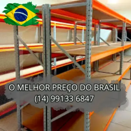 Mini porta palete estrutura de aço para indústria