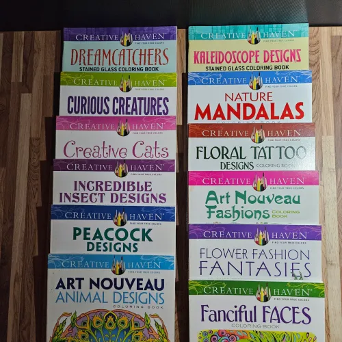 Colorir para Adultos Creative Haven 12 Importados