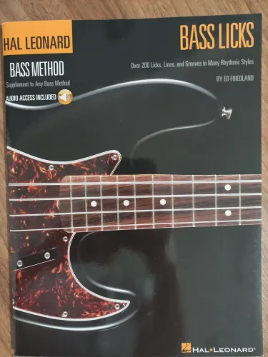 Bass Licks - Ed Friedland - Hal Leonard - Método de contrabaixo