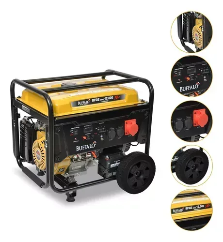 GERADOR BUFFALO BFGE 12000 PLUS TRIFASICO