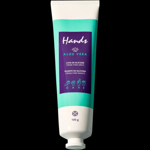 Luva De Silicone Aloe Vera Hands Hinode