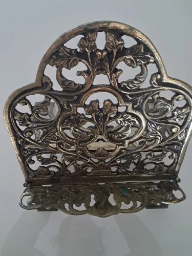 Porta bíblia de bronze