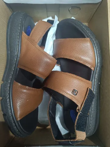 Promoção imperdível somente hoje Papete Masculina de Couro Pegada Marrom de 150 por 100