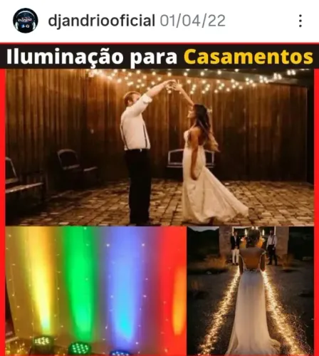 Aluguel de Varal de Luzes