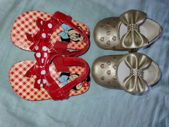 Sandálias e Sapatinhos de Bebê