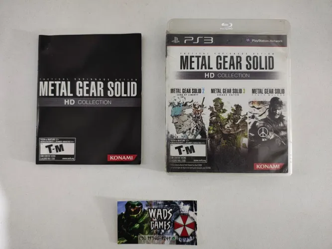 Jogo Metal Gear Solid HD Collection - PS3