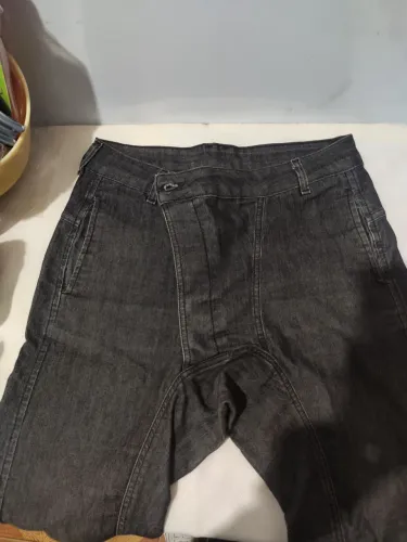 Calça Saruel tam 40 mSawary jeans onixeques semi nova