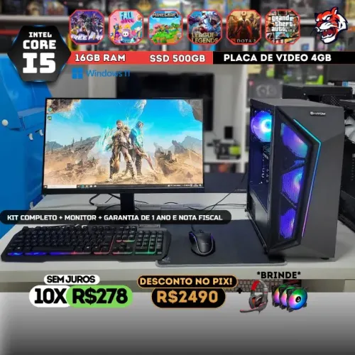 CPU GAMER COMPLETA INITEL CORE I5