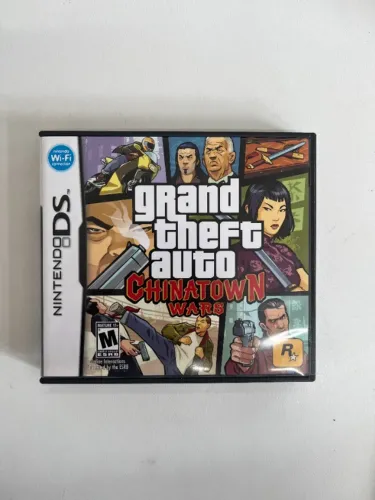 JOGO GRAND THEFT AUTO CHINATOWN WARS SEMINOVO - DS