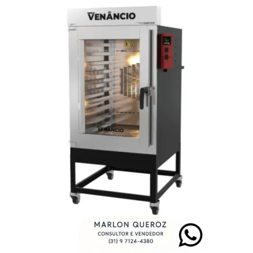 Forno Turbo 10 Esteiras Venâncio Elétrico 