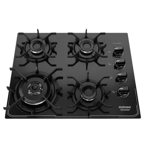 Fogão Cooktop 4 Bocas Tripla Chama