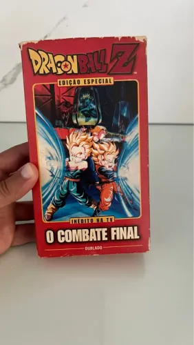 Fita VHS Rara DRAGON BALL Z - O Combate Final (Dublado, Edição Especial)