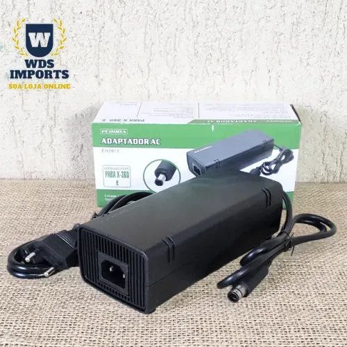 Fonte Alimentação Xbox 360 Super Slim 1 Pino
