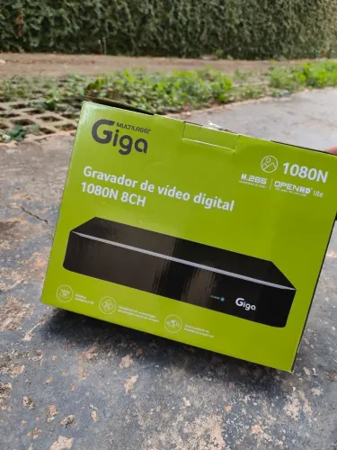 DVR Gravador de Vídeo Digital Giga 1080N 8CH