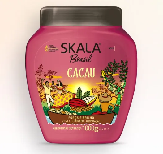 Creme de Tratamento Skala Brasil Cacau Força e Brilho 1kg