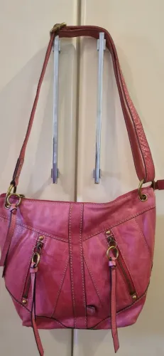 Bolsa de couro Fóssil