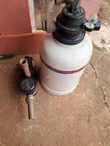 Conjunto filtrante para piscina 