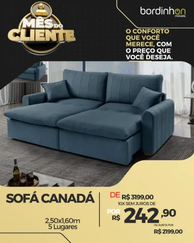 Sofá Retratíl e Reclinavél Super promoção Direto da Fábrica Espuma Hr-33