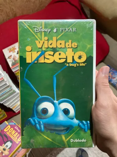 Fita vhs vida de inseto lacrada