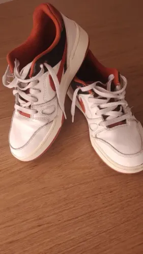 Tênis Full Force low / vermelho e branco