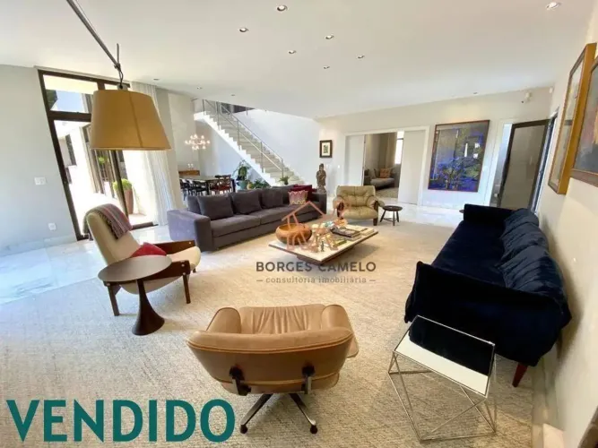 Casa com 4 dormitórios à venda, 500 m² por R$ 5.500.000,00 - Vila Del Rey - Nova Lima/MG