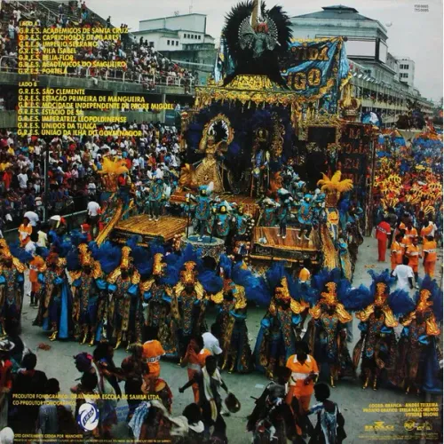 LP Sambas de Enredo Carnaval 90 Grupo 1A RCA Original