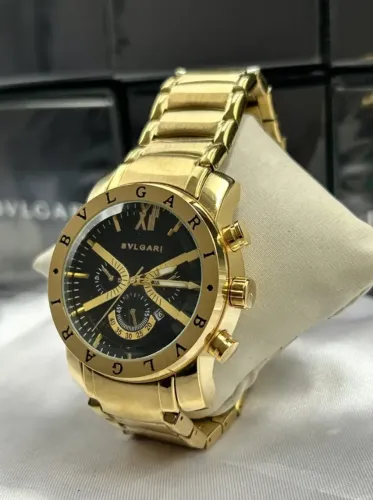 Relógio Bvlgari Iron Man - Fundo de Vidro | Resistente à Água | Com Caixa