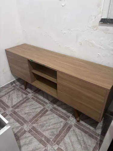 Vendo rack de chão madeira