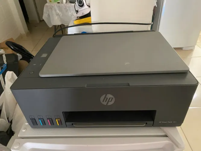Impressora Multifuncional HP Smart Tank 581 Wi-Fi - Tanque de Tinta Colorida USB - bivolt