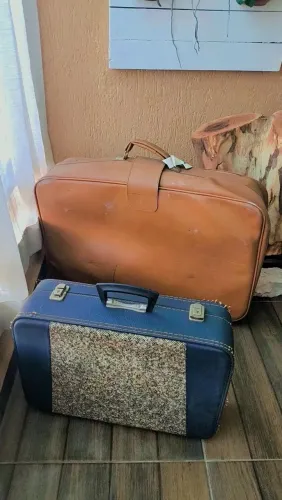 Mala vintage para automóveis