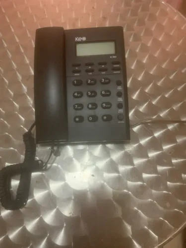 TELEFONE FIXO COM FIO KEO K302 COM BINA