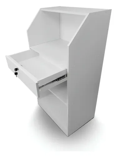 Armário Branco com gaveta