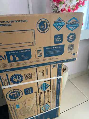 Ar condicionado 12.000btus inverter MIDEA lacrado