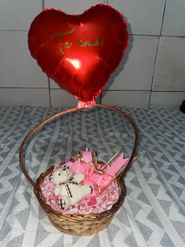 Cestas com lembranças