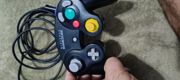controle de game cube original funcionando 