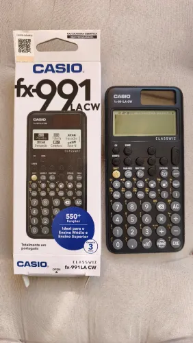 Cálculadora científica Cassio fx991 (engenharia/arquitetura)
