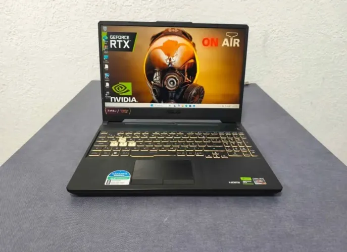 Notebook Gamer Asus Tuf Ryzen 7. DDR5. RTX 2050. 144hz