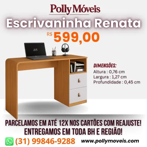 Escrivaninha Renata! Pronta Entrega!