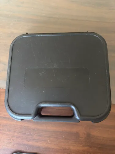 Kit 5 Microfones com Cabos + Case Rígido