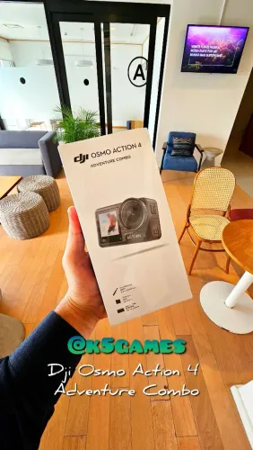 DJI Osmo Action 4 Adventure Combo - Lacrado - RETIRE AGORA ABC SP 