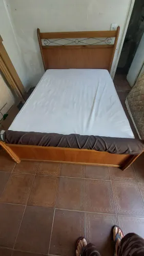 Cama e colchão
