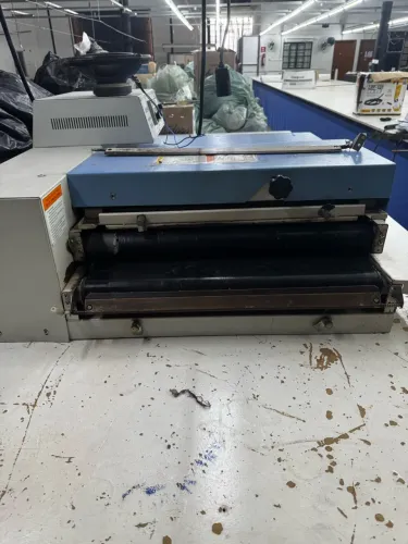 Maquina de colar entretela e dtf