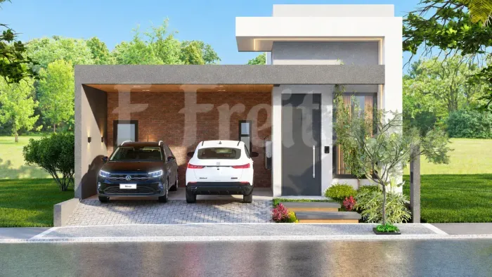 Casa de condomínio para venda possui 109 metros quadrados com 3 quartos