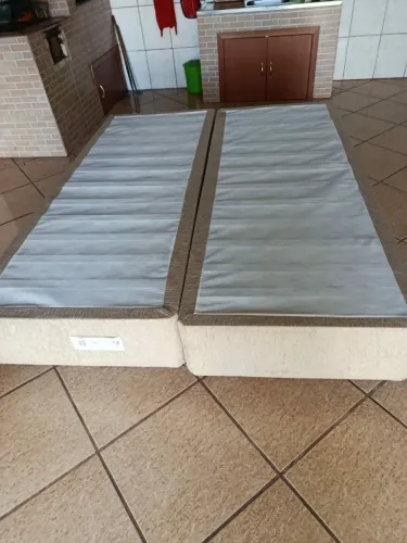 Cama Box Queen Bipartido