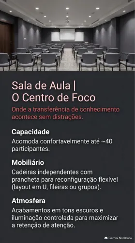 AUDITÓRIO / SALA DE AULA / STUDIO