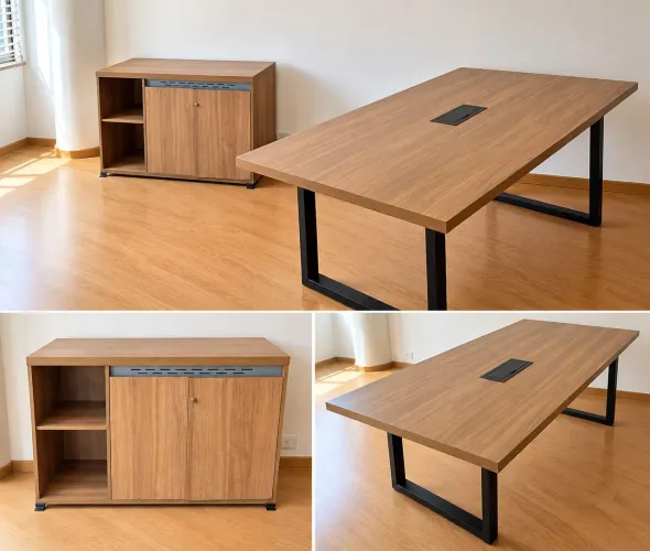 Mesa e Armário
