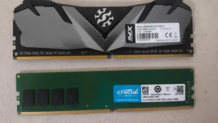 kit Memória RAM 2x8gb 16gb 2666mhz Adata