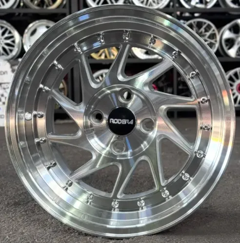 Rodas aro 15 Furação 4x100 RODERA OZ1