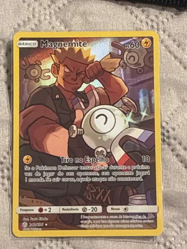 Carta Pokémon Magnemite full art (242-236)